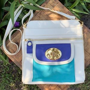 🩵 Emma Fox Clororblock Crossbody Bag